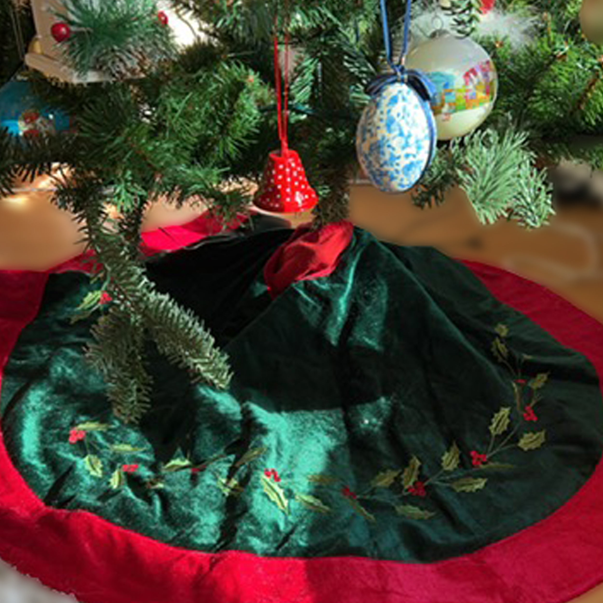 Samuel Lamont クリスマス ツリーマット （半径 約54cm）