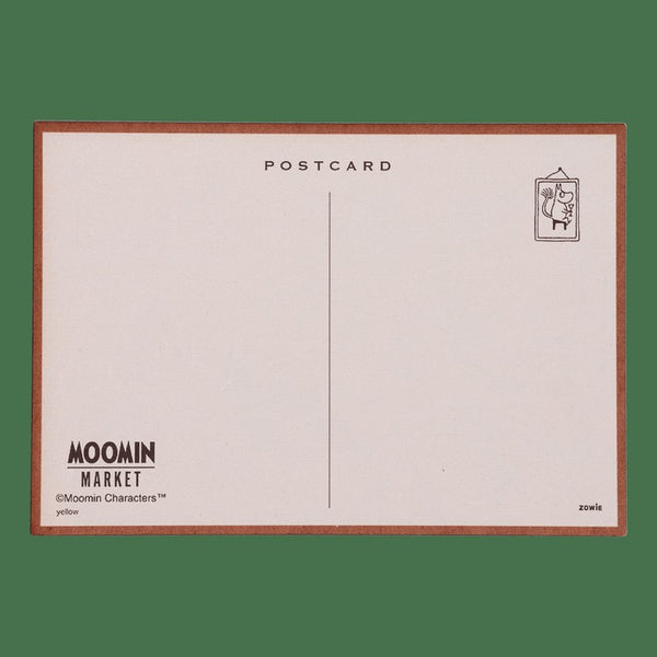 penon木製ポストカード（イエロー）【ムーミンマーケット2025