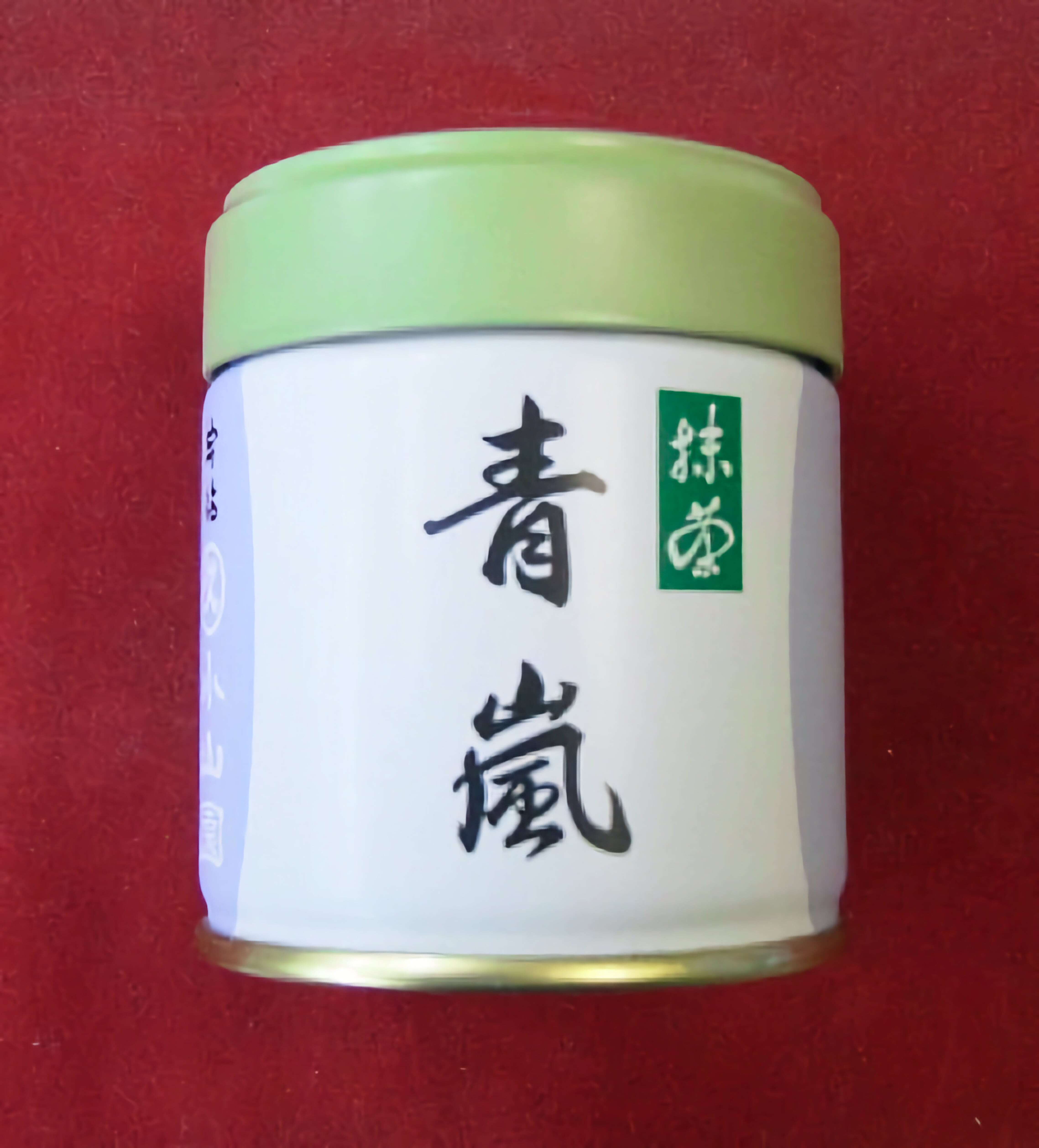 丸久小山園 抹茶「青嵐（あおあらし）」 40g 缶入り - Matcha Powder