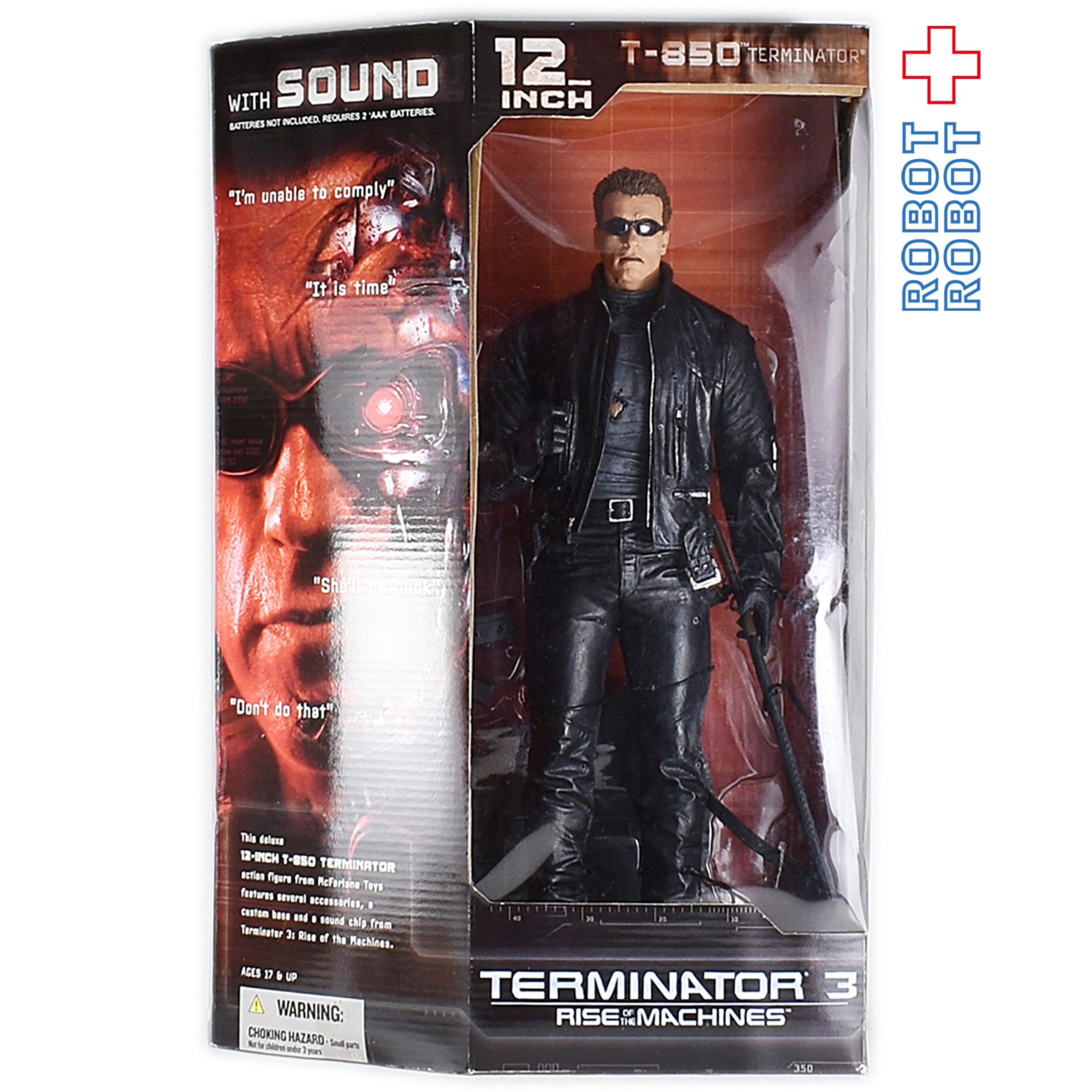 マクファーレン ターミネーター3 T-850 サウンド付12インチアクション