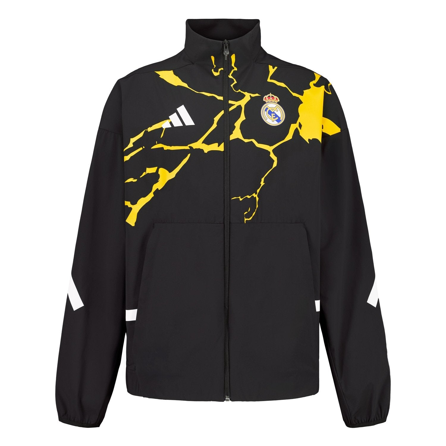 メンズ adidas Marvel アンセムジャケット 25/26 ブラック – レアル