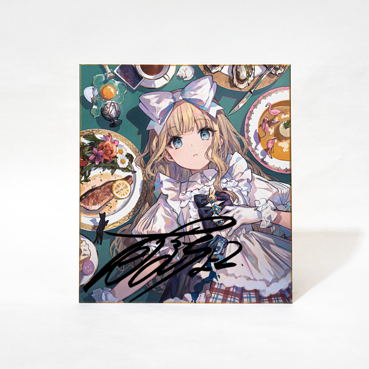 藤ちょこ「サイン入り色紙+グッズセット」《秋葉原ドンキCreatorFes第3回》