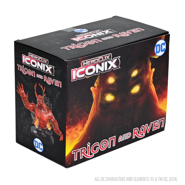 DC HeroClix Iconix: Trigon and Raven – WizKids