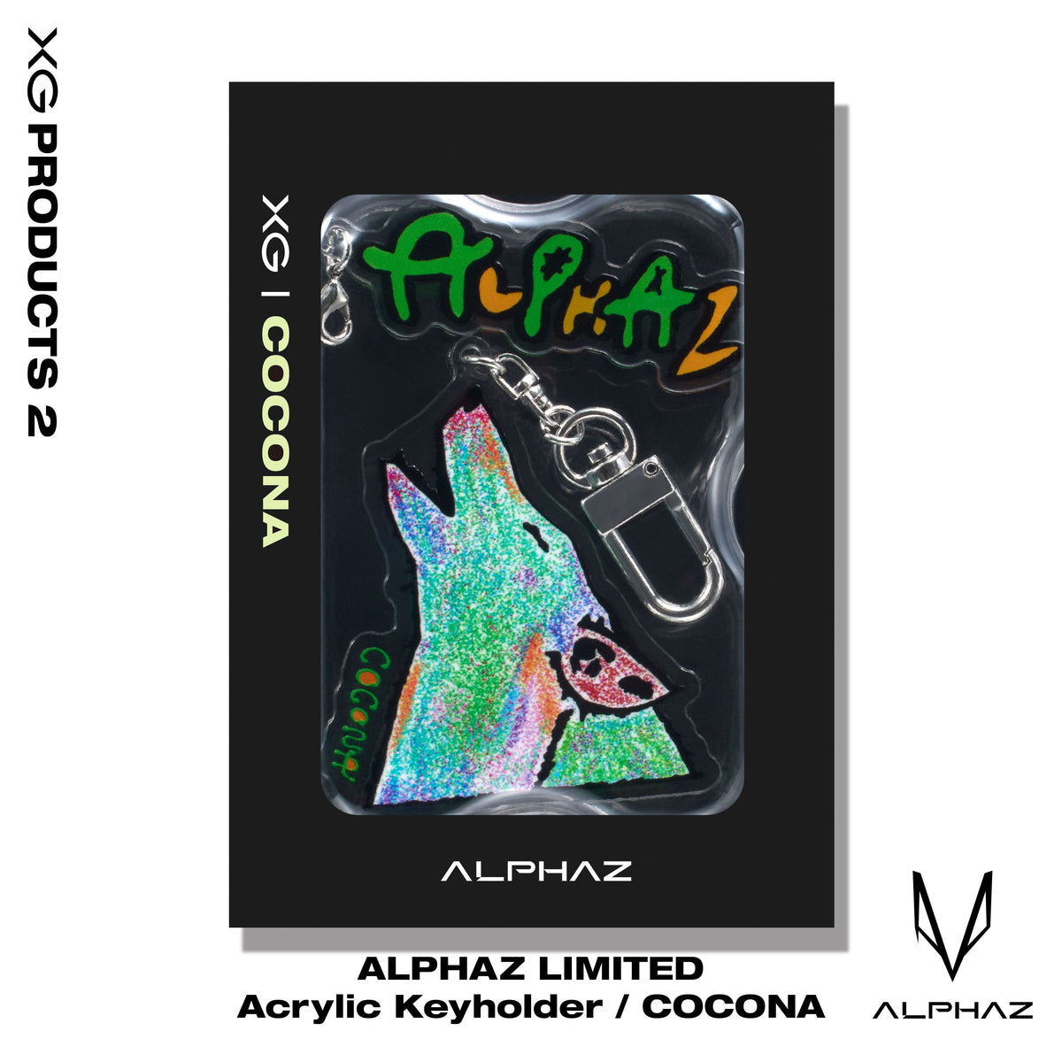 ALPHAZ LIMITED Acrylic Keyholder / COCONA – XGALX OFFICIAL SHOP