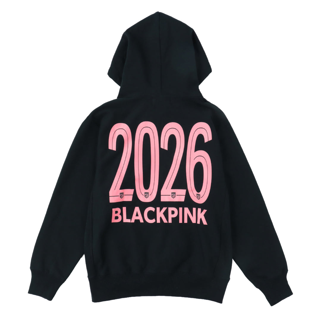 FC東京×BLACKPINK ロゴ フーディ ブラック – YGEX OFFICIAL SHOP