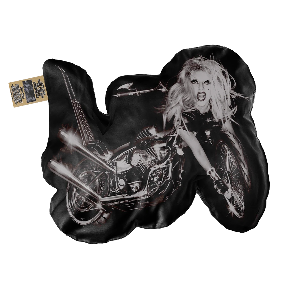 THE TENTH ANNIVERSARY BLACK PILLOW - Lady Gaga Official Store