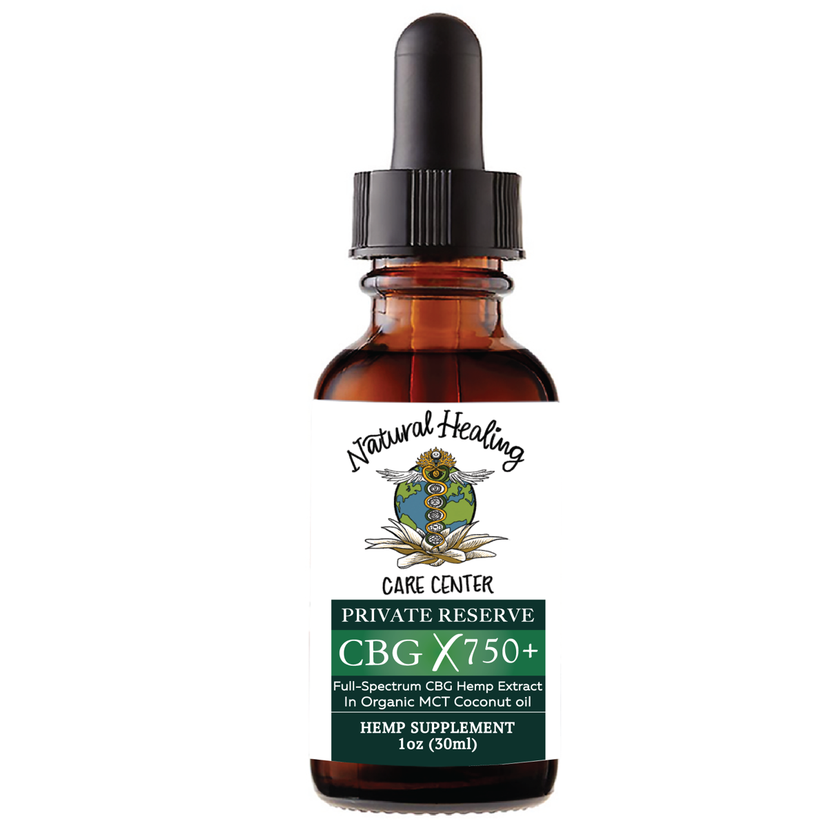 750mg - 1500mg CBG Oil | Natural Healing CBG Drops | Full Spectrum