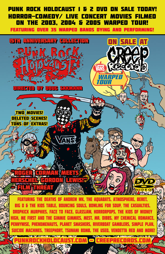 Punk Rock Holocaust DVD Volume 1 & 2 (15th Anniversary Collection