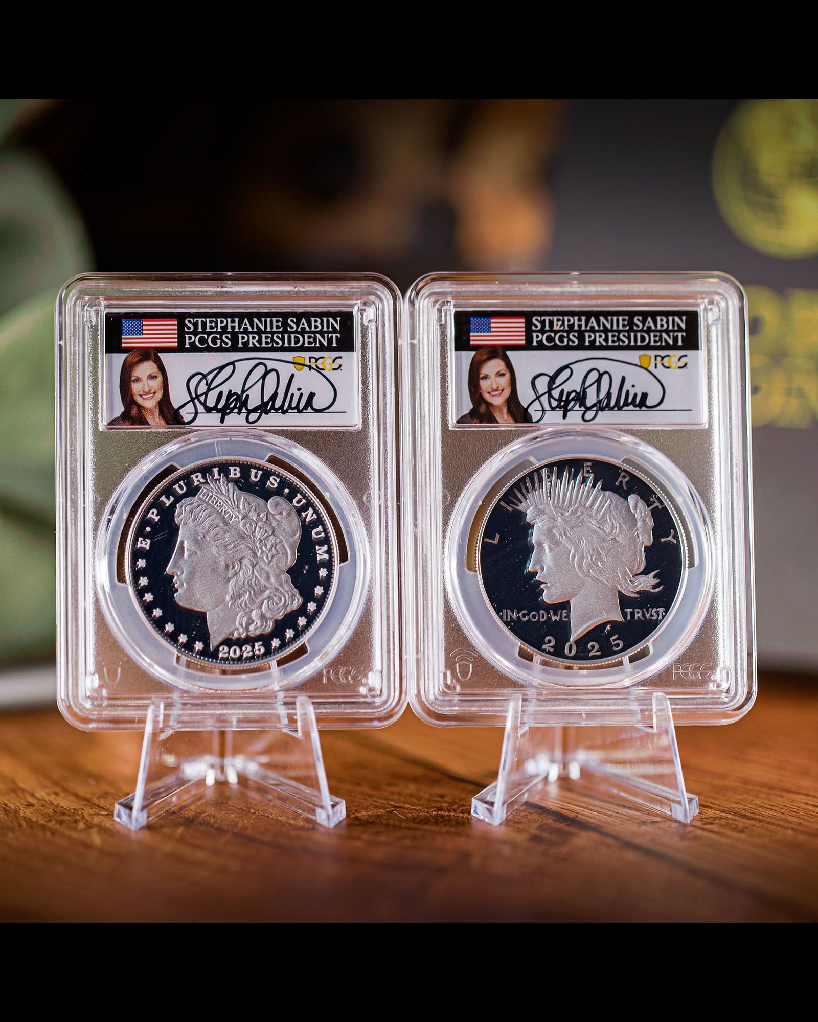 Prestige 2025 Silver Dollar Set by PCGS PR70