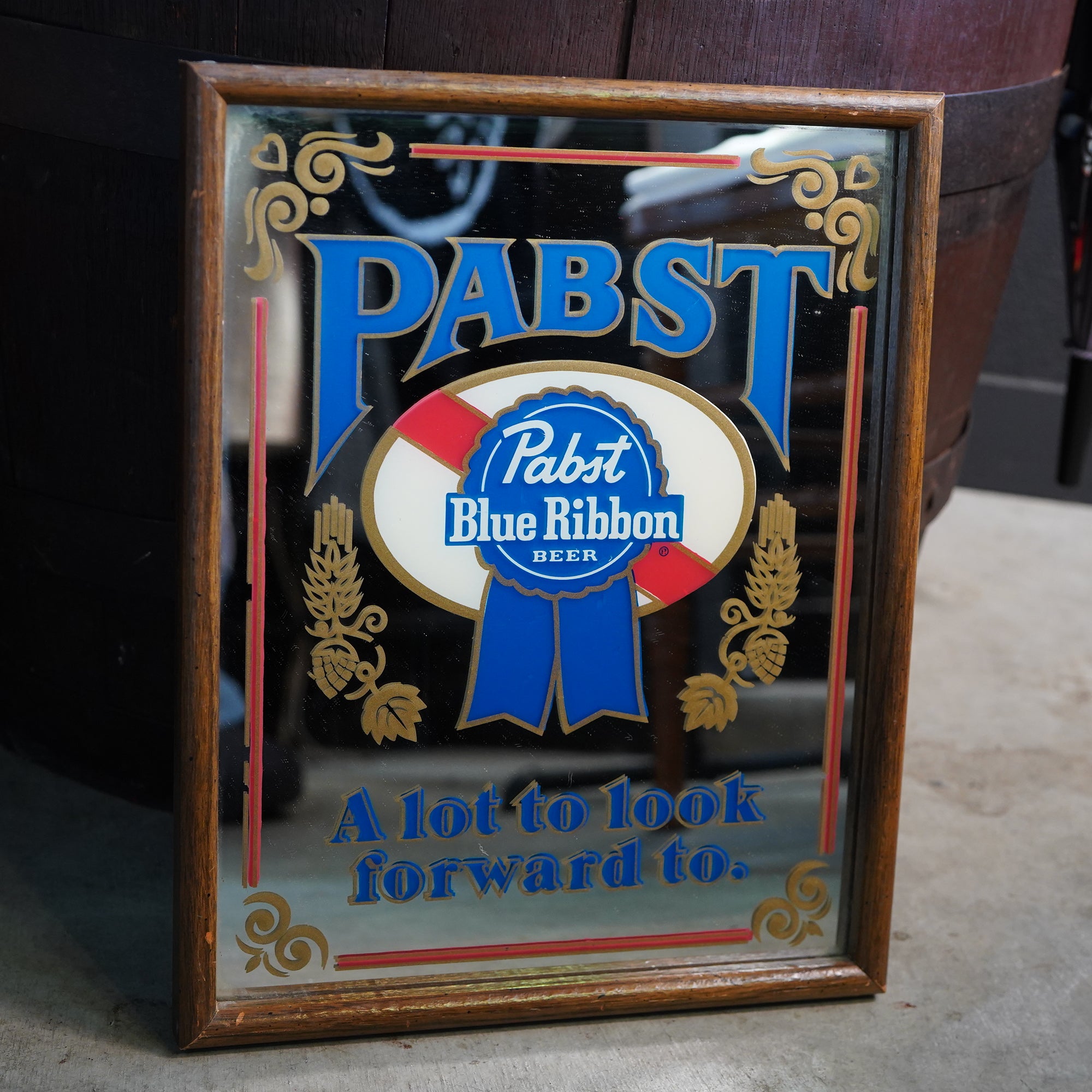 Pabst Blue Ribbon パブミラー – SK OLDIES