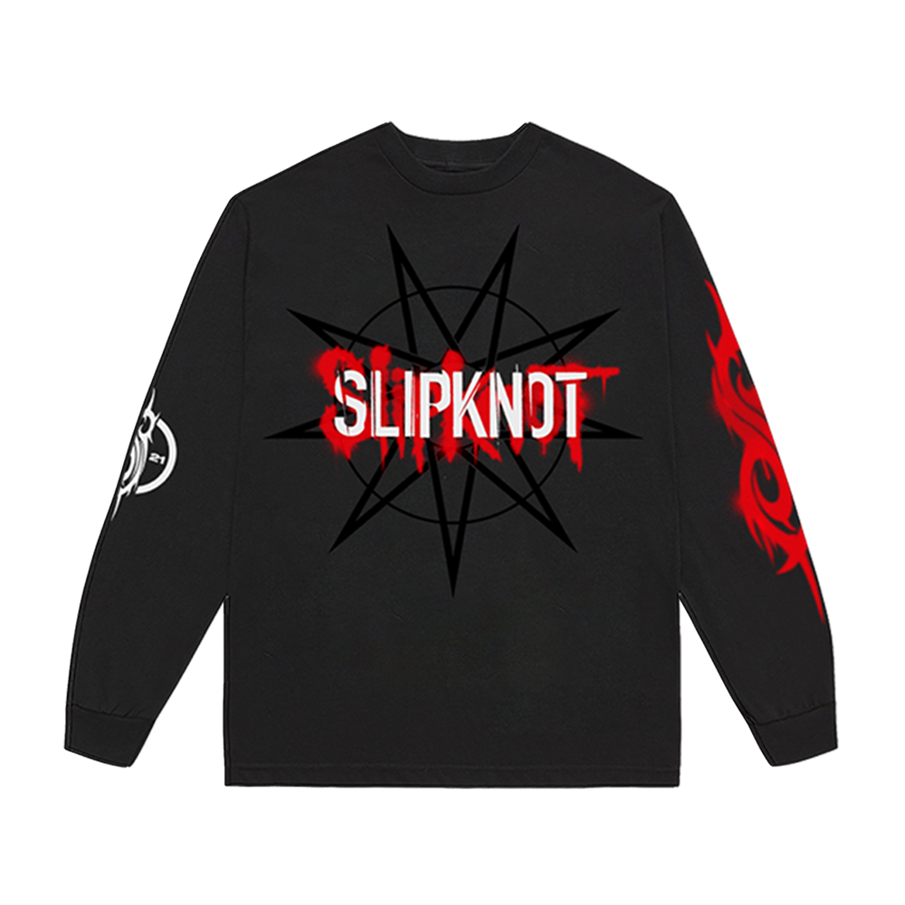 Graffiti Logo Longsleeve T-Shirt - Slipknot Official Store