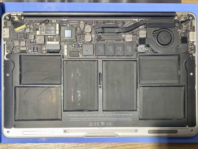 MacBook Air バッテリー交換修理】減りが早い？放置NG！