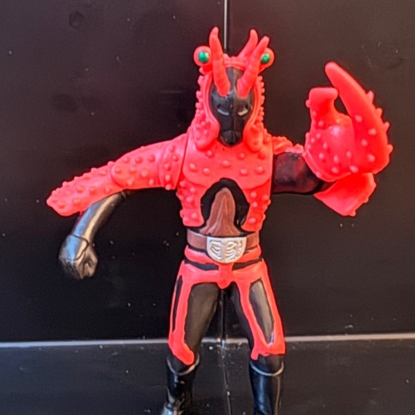 当時物 モスラ バトラ 成虫 ソフビ 1992年製 BANDAI バトラ 成虫