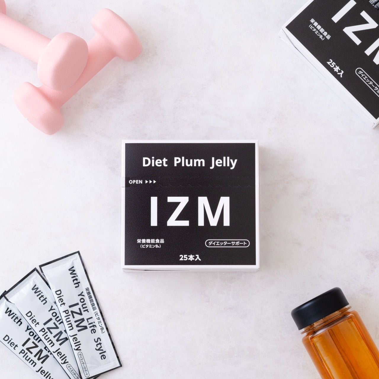 IZM Diet Plum Jelly（イズムダイエットプラムジェリー）梅味 25包入り