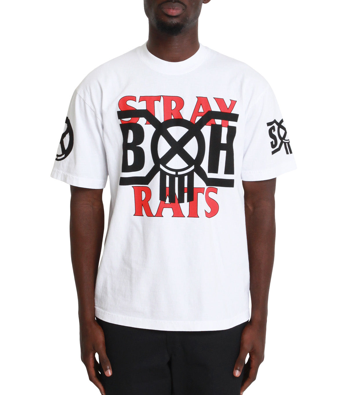 Stray Rats x Bounty Hunter Rodenticide Tee White | SOMEWHERE®