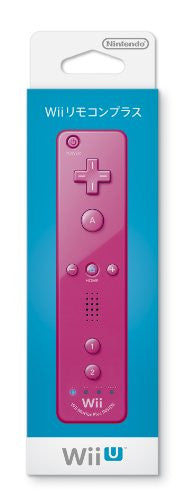 Wii Remote Plus Control (Pink) - Solaris Japan