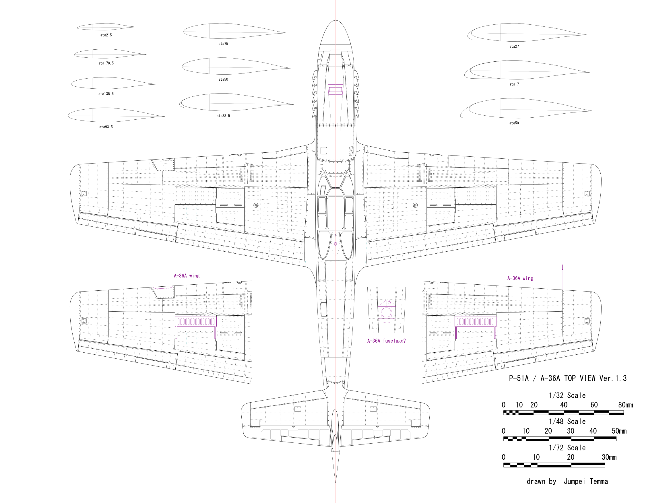 ノースアメリカン P-51A マスタング アキュレイトミニチュア 1/48