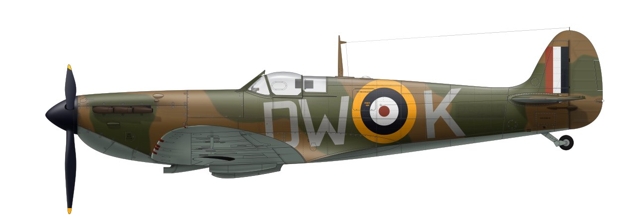 スピットファイア Mk.Ia Supermarine Spitfire Mk.Ia Tamiya 1/48 part-2