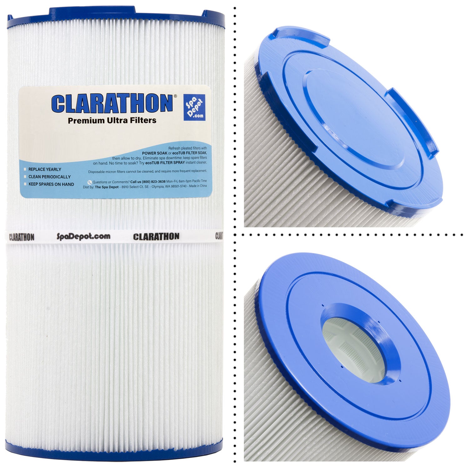 Clarathon Hot Tub Filter for Sundance/Sweetwater FC2760 – SpaDepot.com