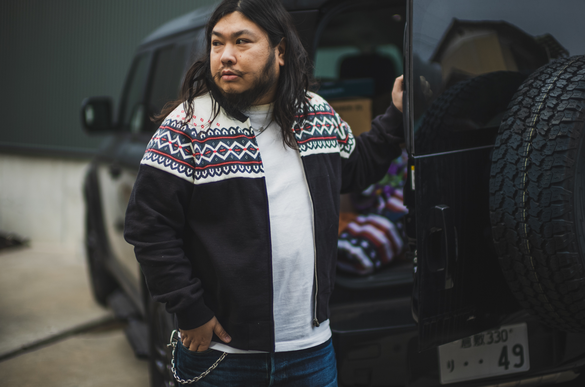 大晦日に何故雪柄なのかって話 | TCB jeans