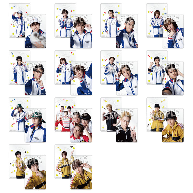 ランダムクリアカード 青学（せいがく）&橘・真田・柳・柳生（全14種