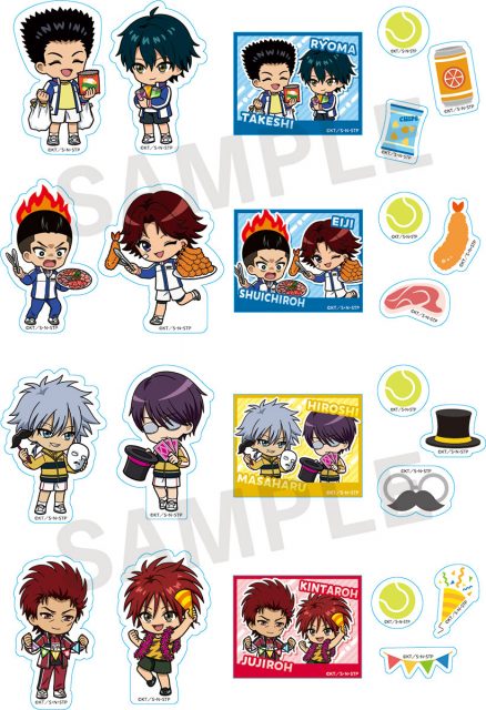 新テニス王子様 イオン アクリルキーホルダー 缶バッジ ロセット