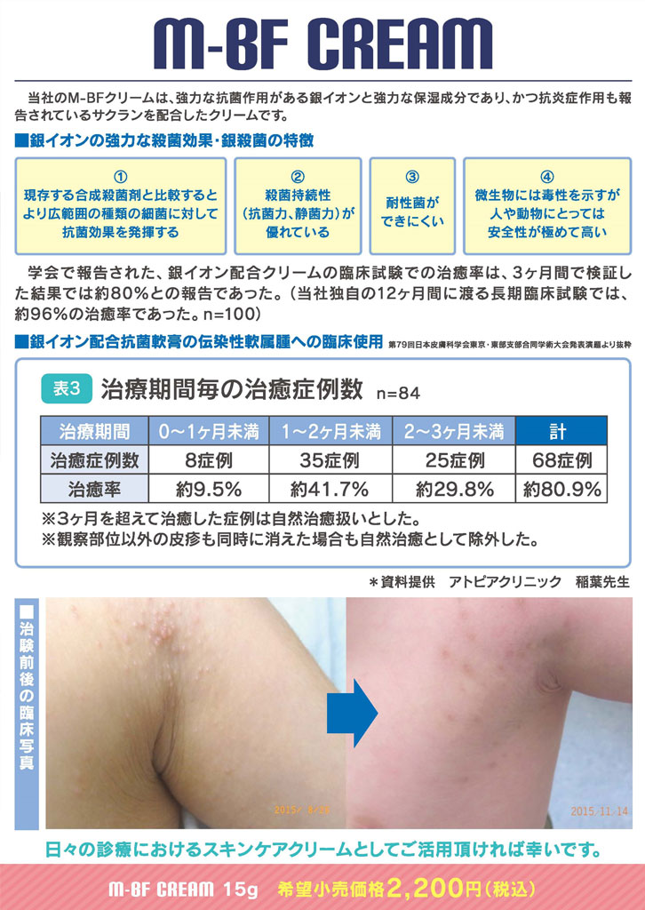 銀配合のクリームが水いぼ治療に有効だと話題に！ – 有限会社 碑文谷薬局