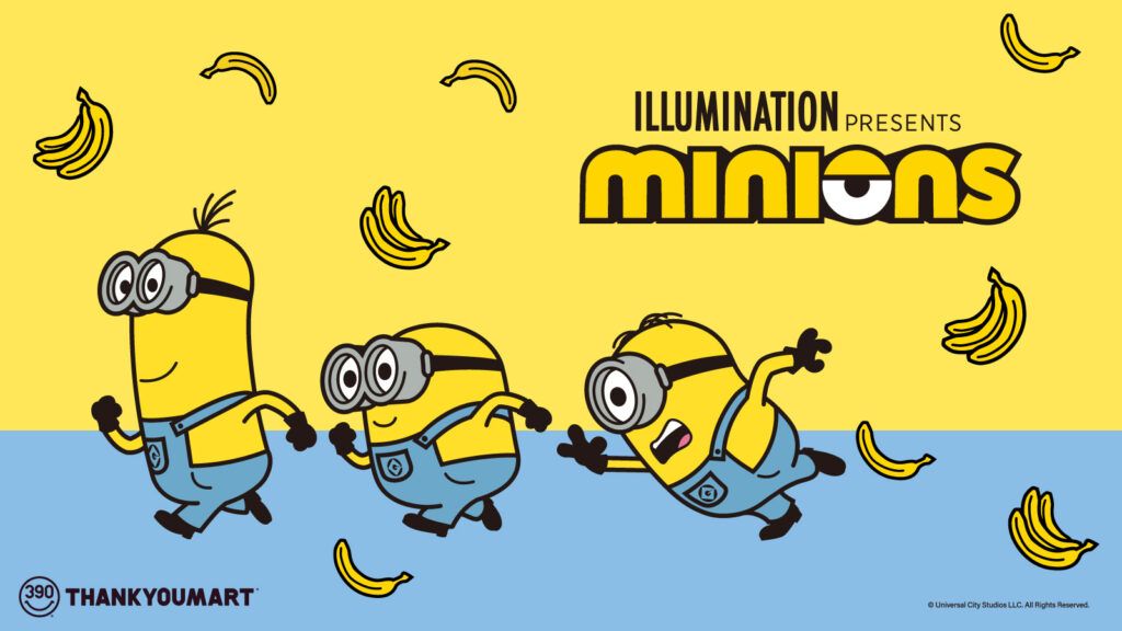 ミニオン」とのコラボレーション雑貨が新発売！ – サンキューマート
