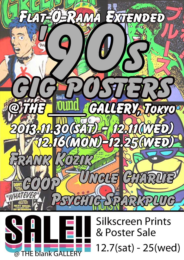 90s GIG POSTERS | THE blank GALLERY