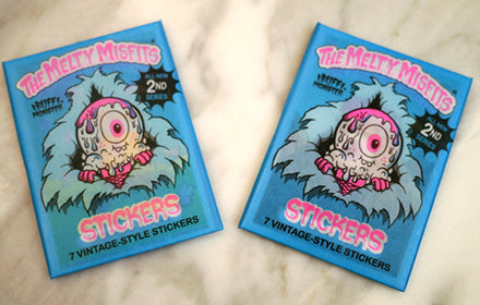 Not your average trading cards :: Buff Monster's Melty Misfits