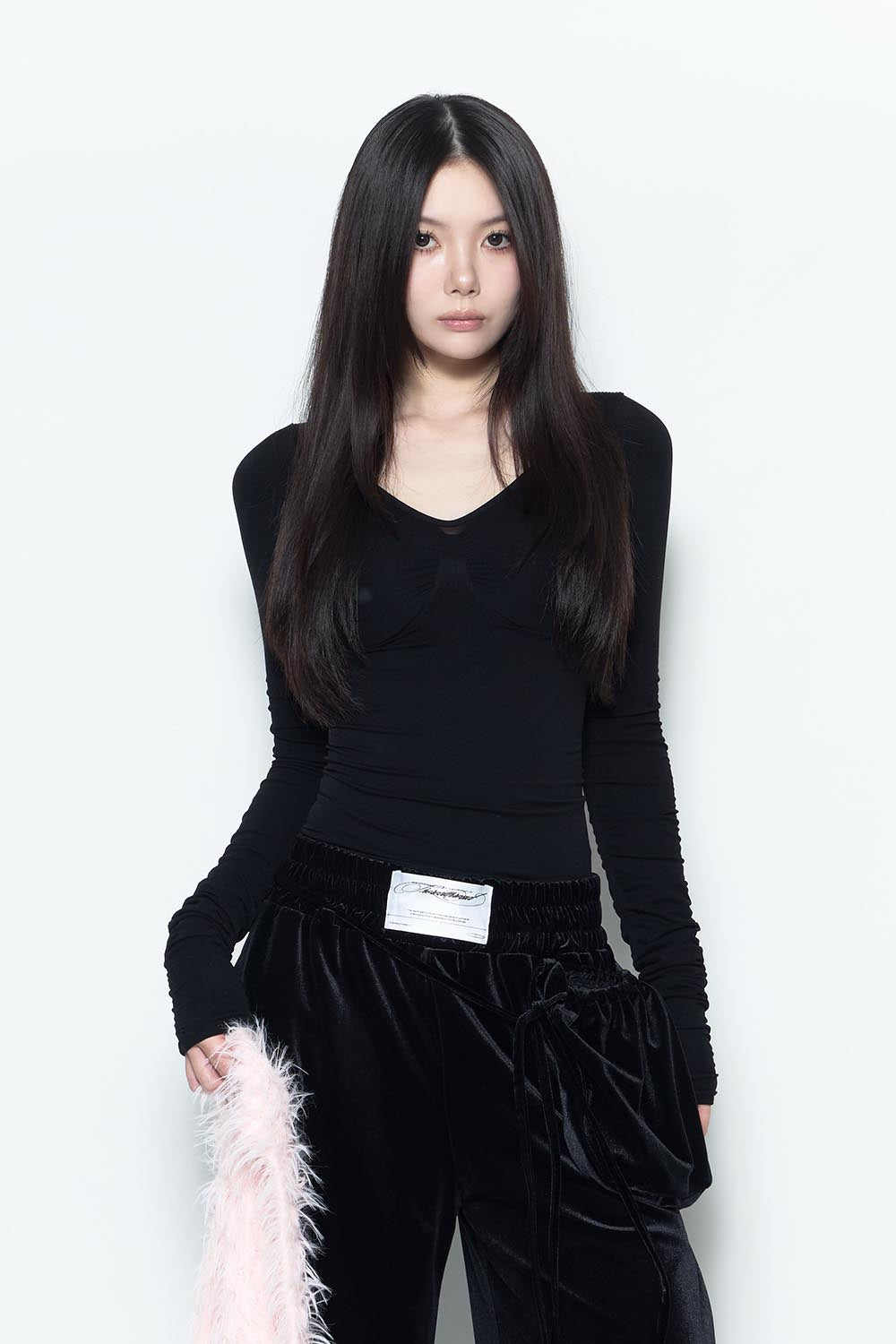 THEREDTHREAD / ザレッドスレッド】S ruched sculpt body