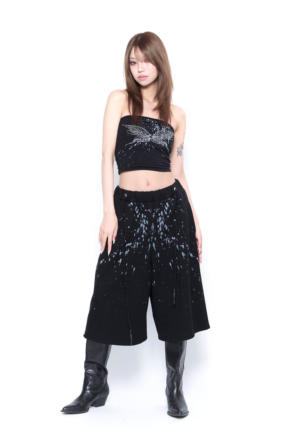THEREDTHREAD】S butterfly pants