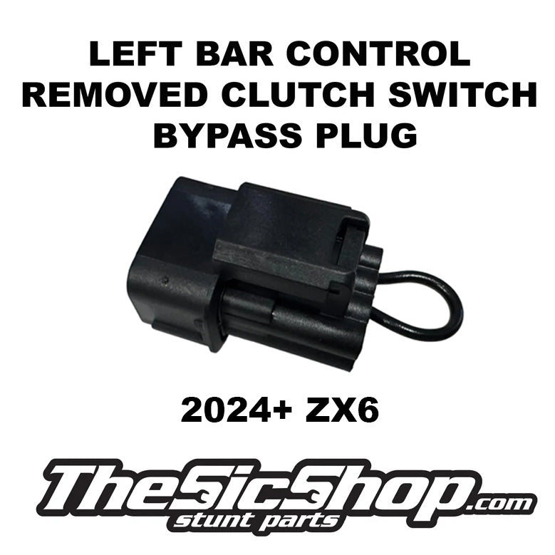 ZX6 Clutch Switch Bypass Plug (LEFT BAR CONTROLS REMOVED) - 2013