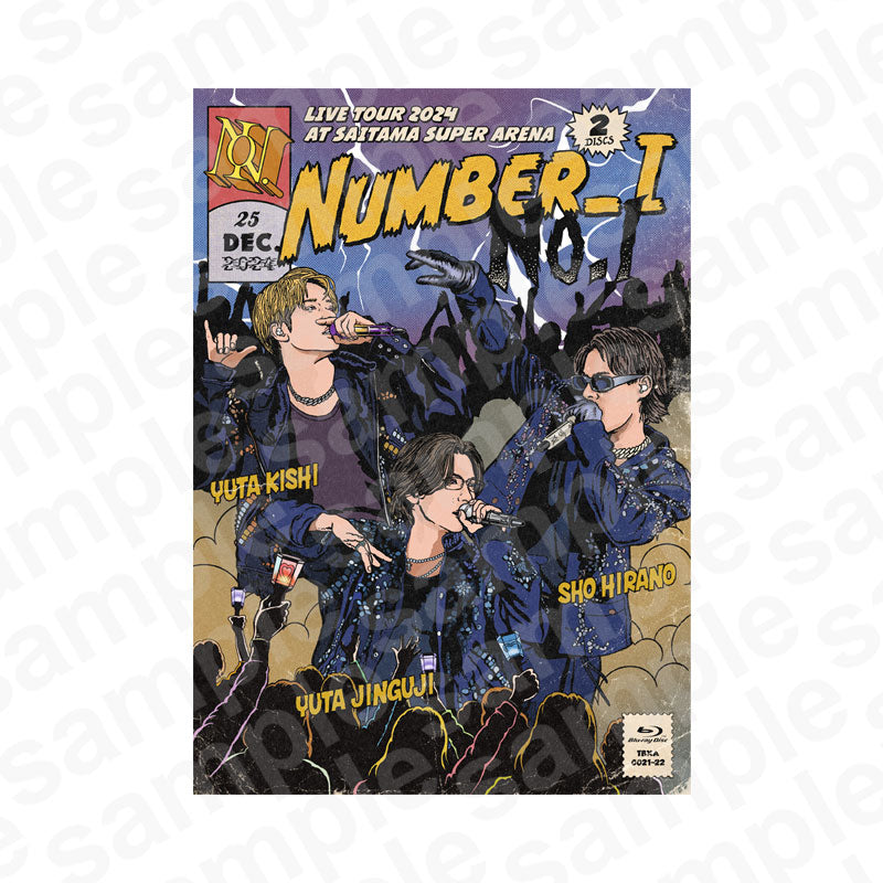 Number_i LIVE TOUR 2024 No.Ⅰ」初回生産限定盤 | TOBE OFFICIAL STORE