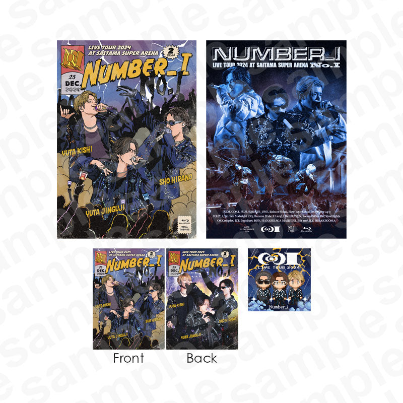 2形態まとめ買い特典付》「Number_i LIVE TOUR 2024 No.Ⅰ」初回生産