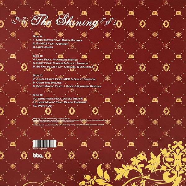 J Dilla // The Shining 2xLP – Tobira Records