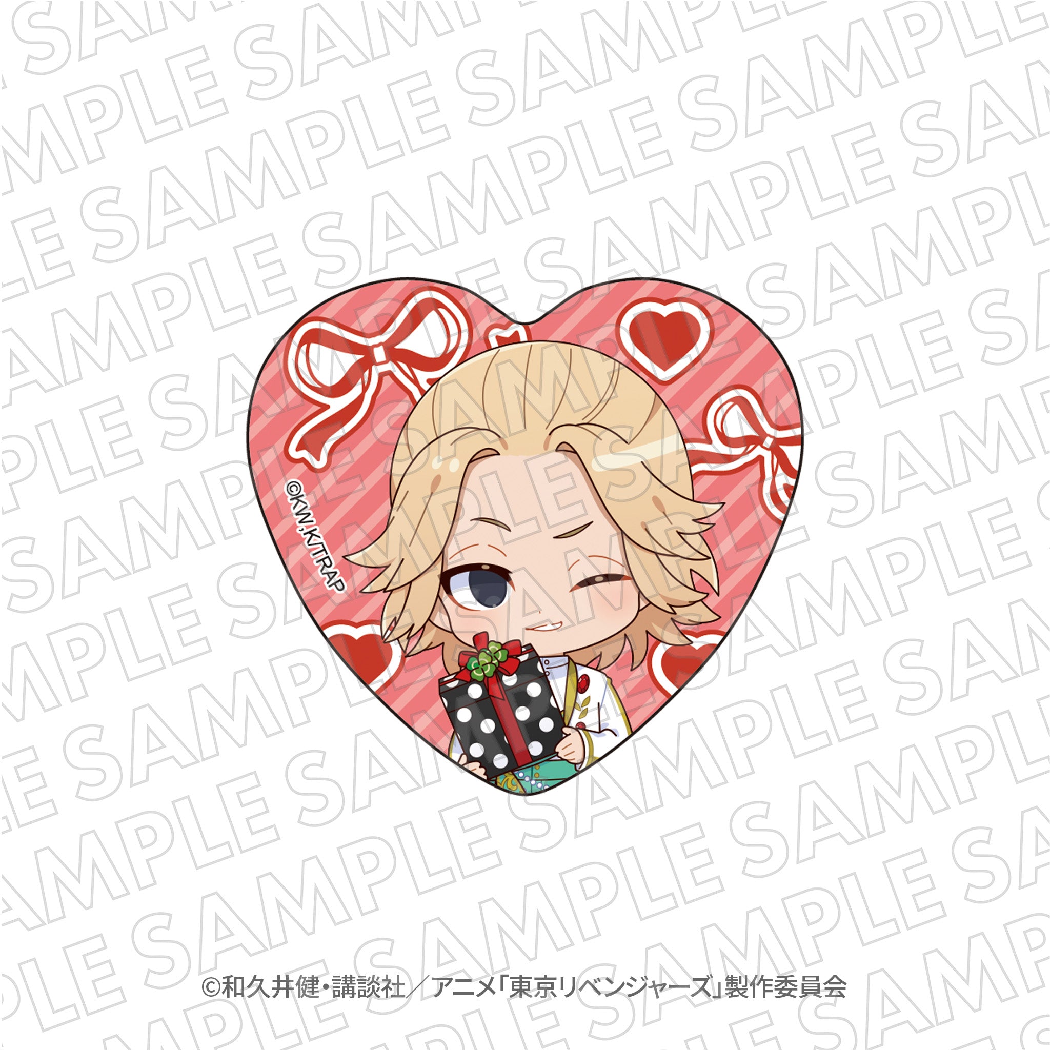 東京リベンジャーズ』エスクリコラボ ミニキャラホログラムハート缶