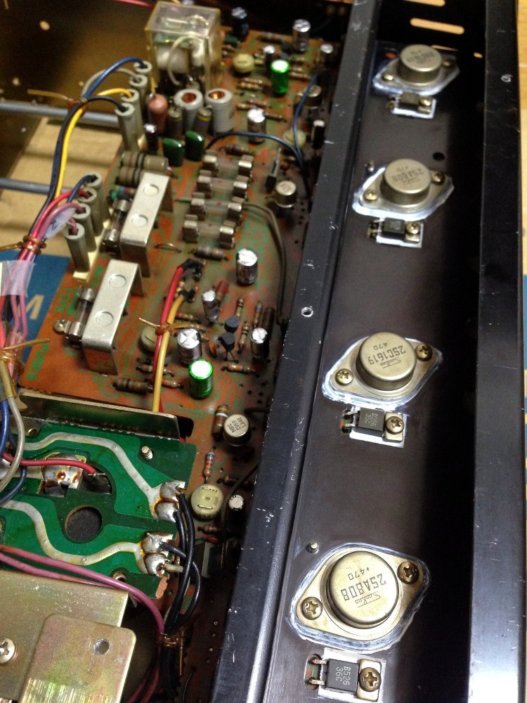 サンスイ AU-5500 レストア（5）: Sound of TOON