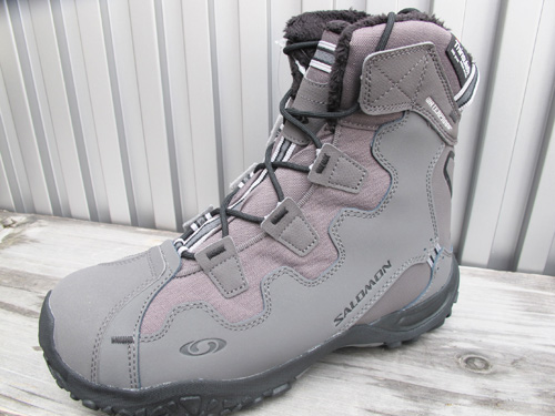 雪山 アウトドア スノートレッキング シューイング シューズ サロモン