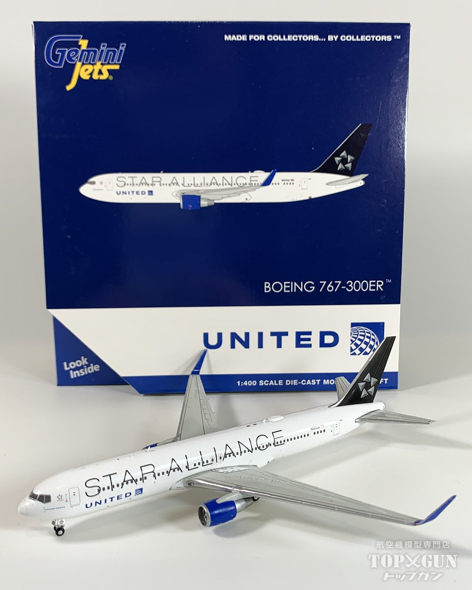 GeminiJets 【お取り寄せ】767-300ER ユナイテッド航空 スター