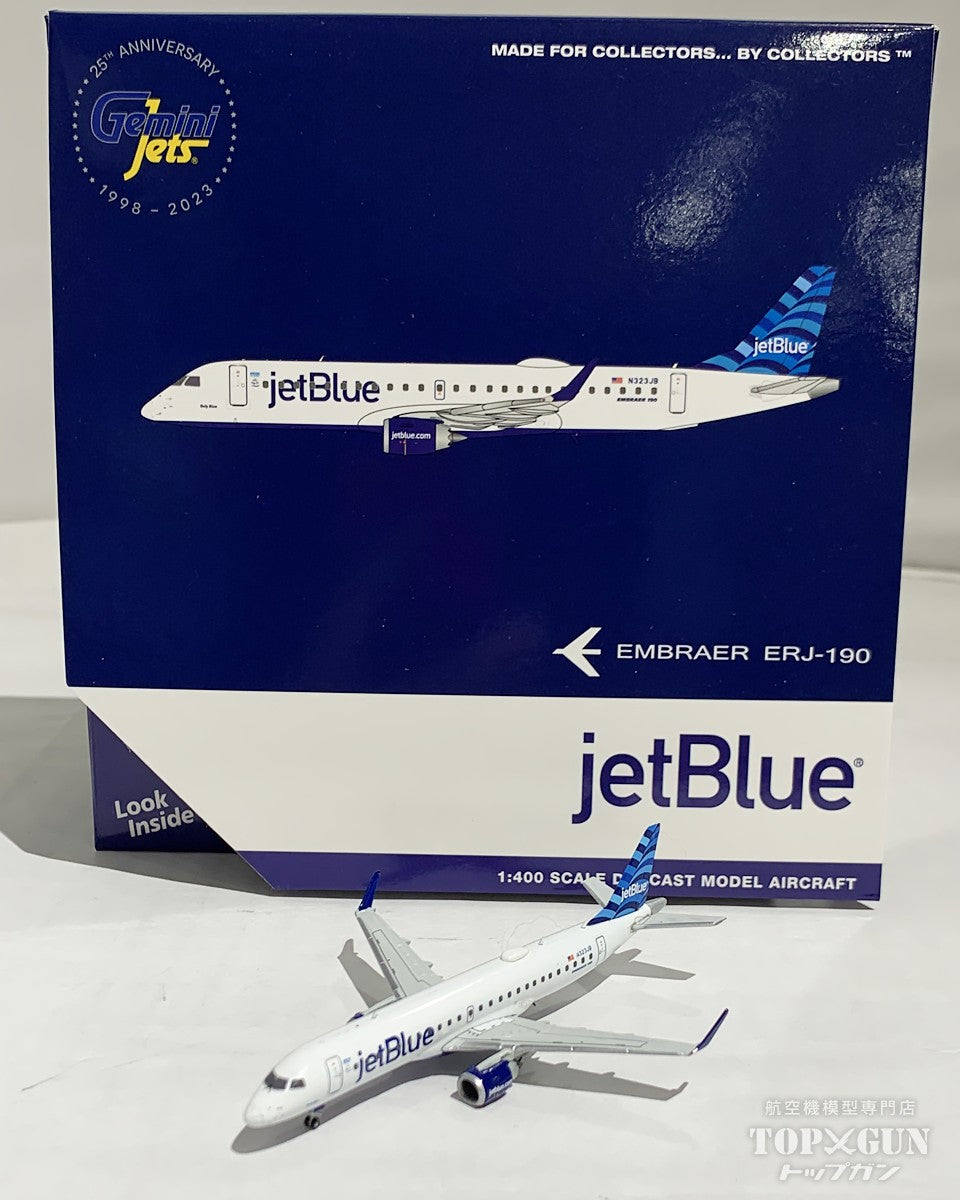 GeminiJets E190AR ジェットブルー航空 N323JB 1/400 [GJJBU2287]
