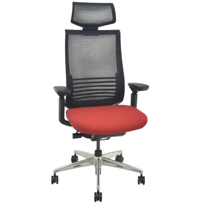 中古】コクヨ ベゼル ヘッドレスト 可動肘 ウェブモーションサポート