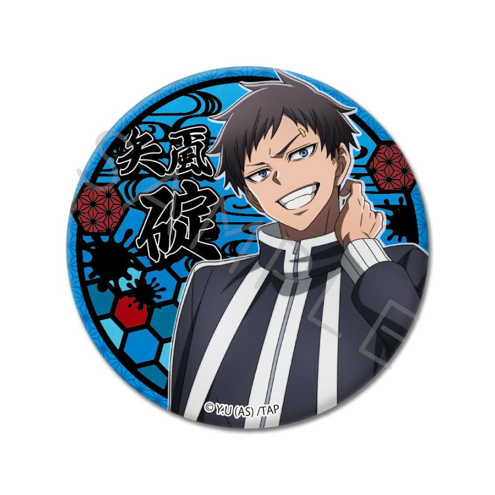 TVアニメ「桃源暗鬼」第1弾 3way缶バッジ YF (矢颪 碇)｜TVアニメ