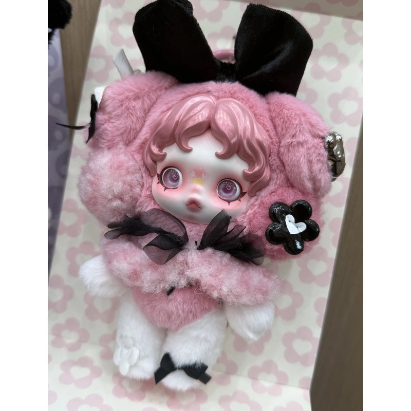 Skullpanda x My Melody Vinyl Plush Doll Pendant 2025 Limited