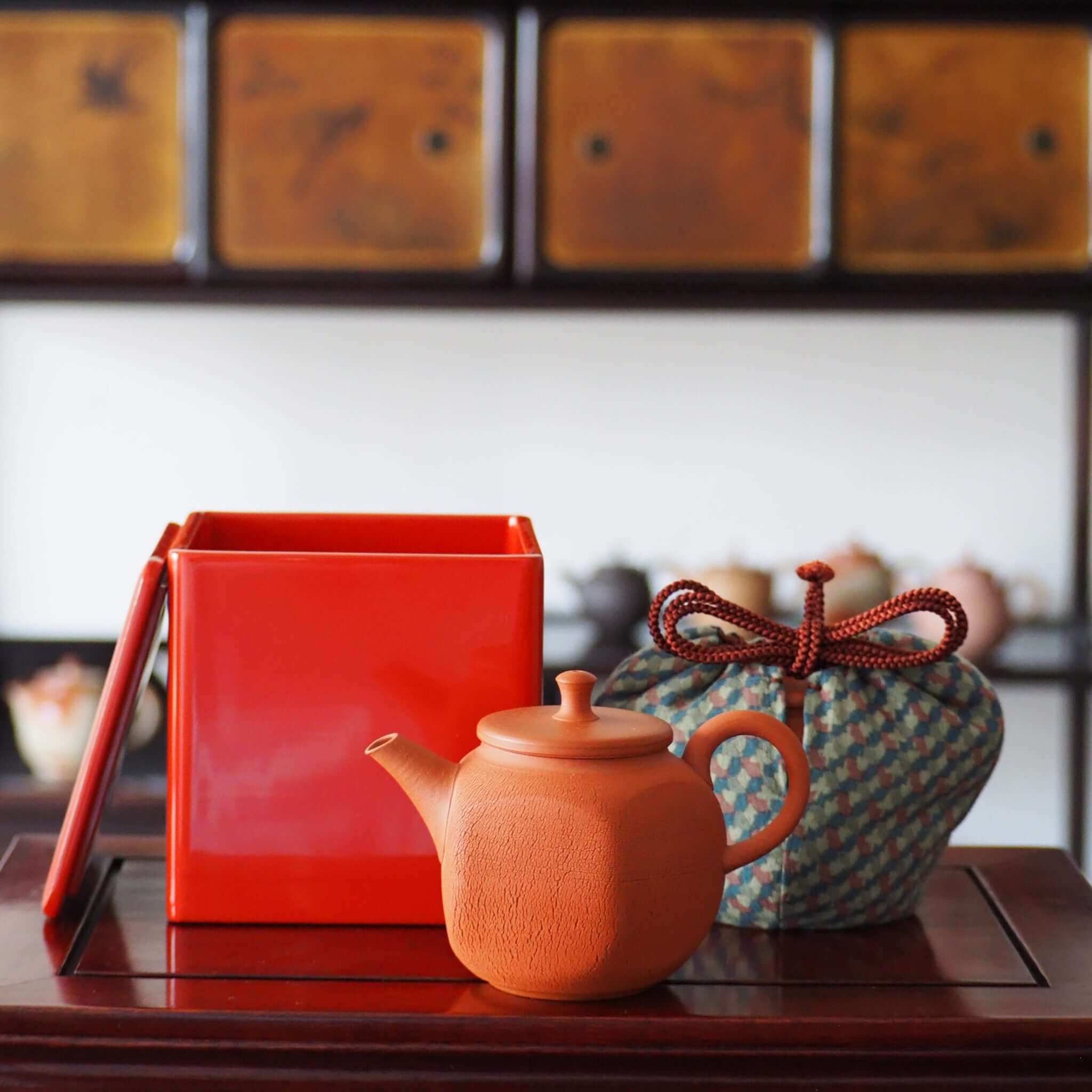 中国茶・台湾茶急須セット 小茶箱 [東山堂煎茶器店 オンラインショップ