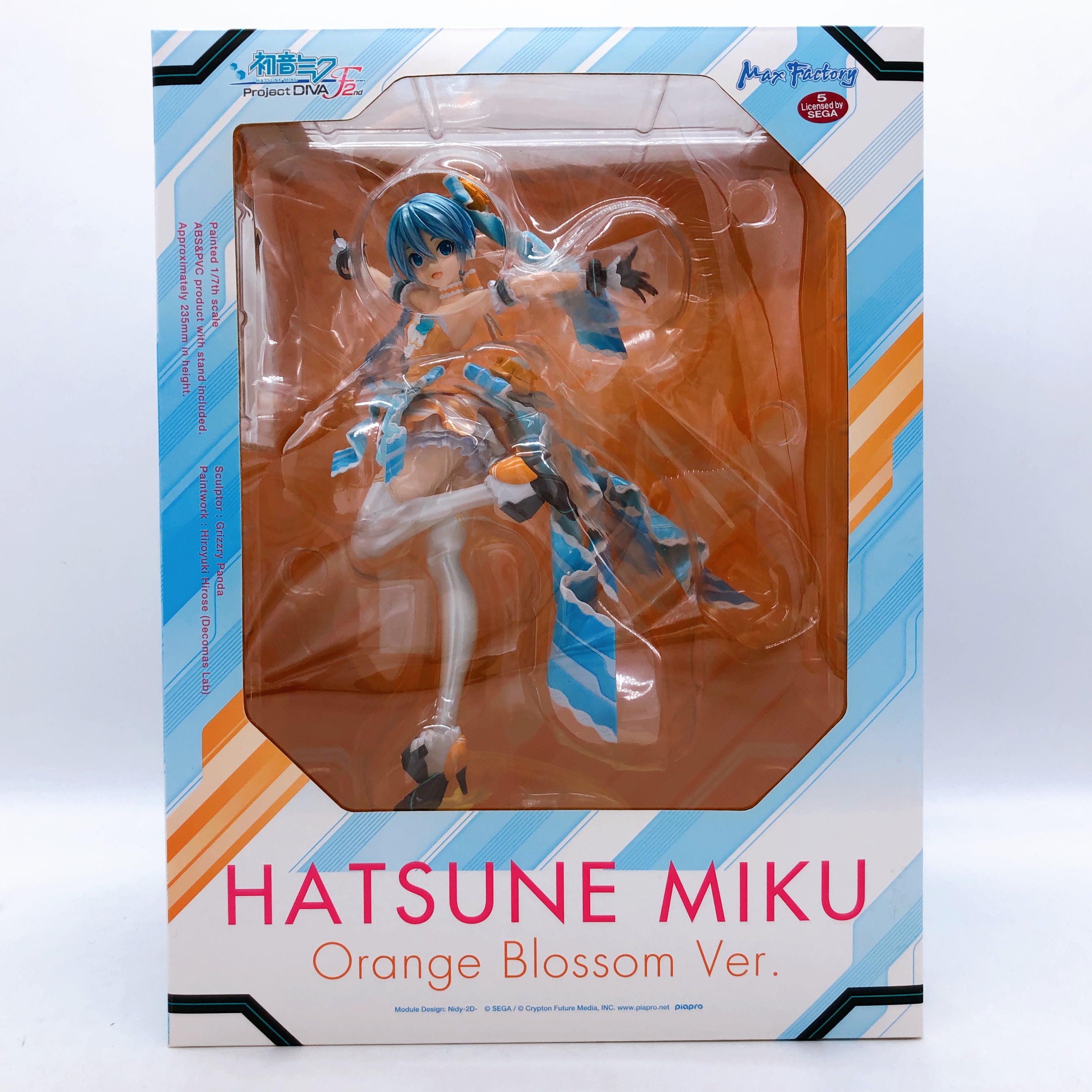 Hatsune Miku Orange Blossom Ver. 1/7 Scale Figure Max Factory Japan Ne