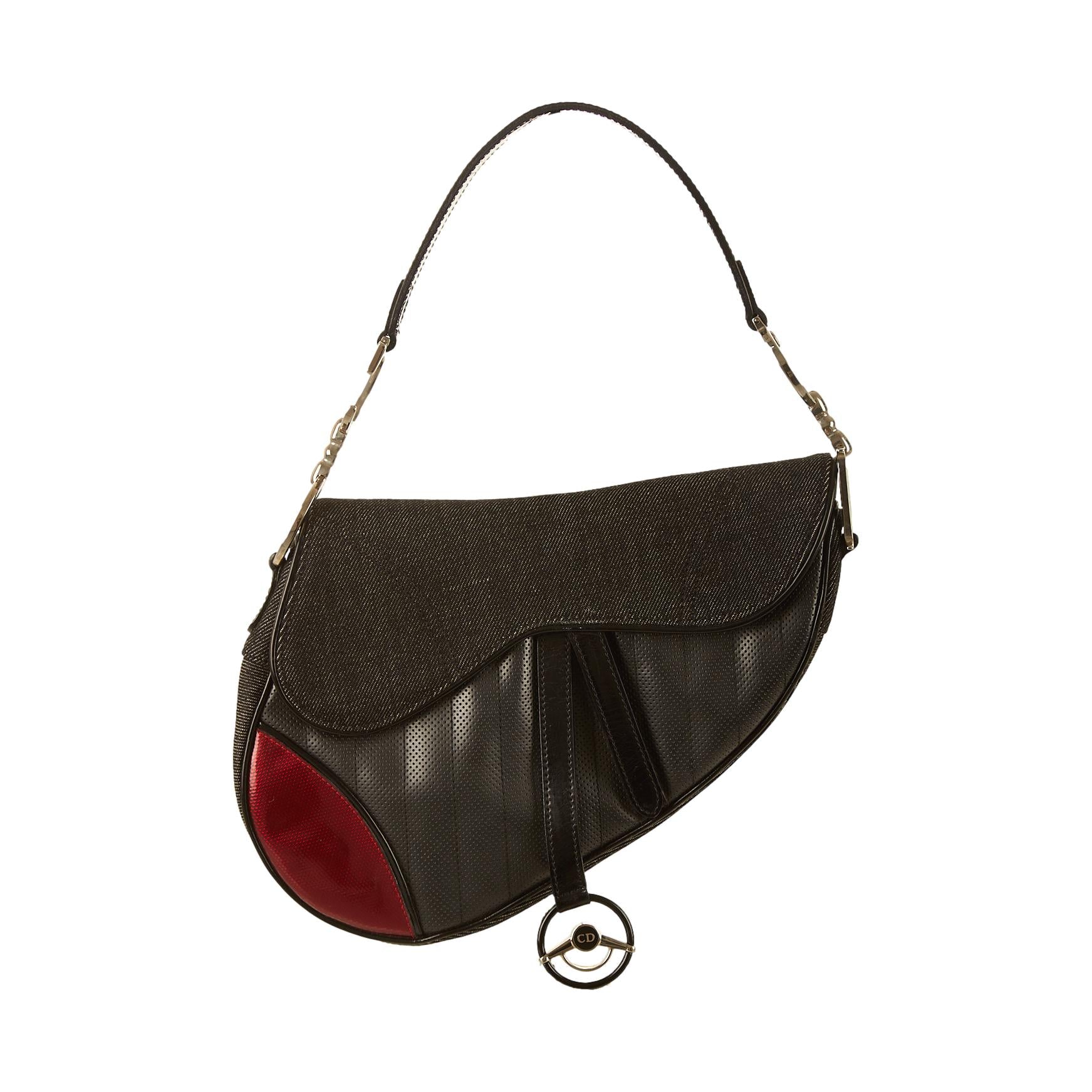 Dior Black Cadillac Saddle Bag – Treasures of NYC