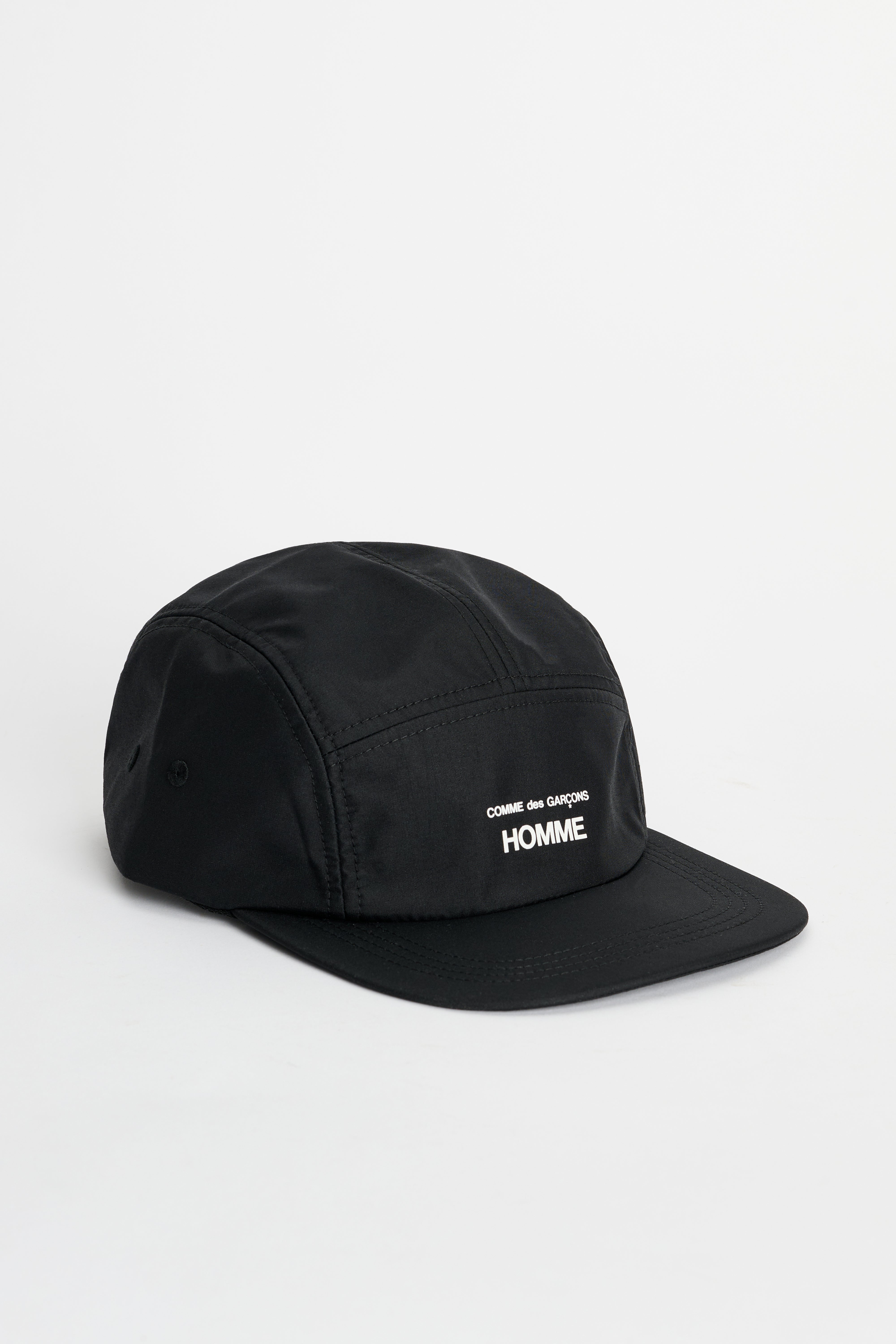 Comme des Garçons Homme 5-Panel Logo Hat Black – Très Bien