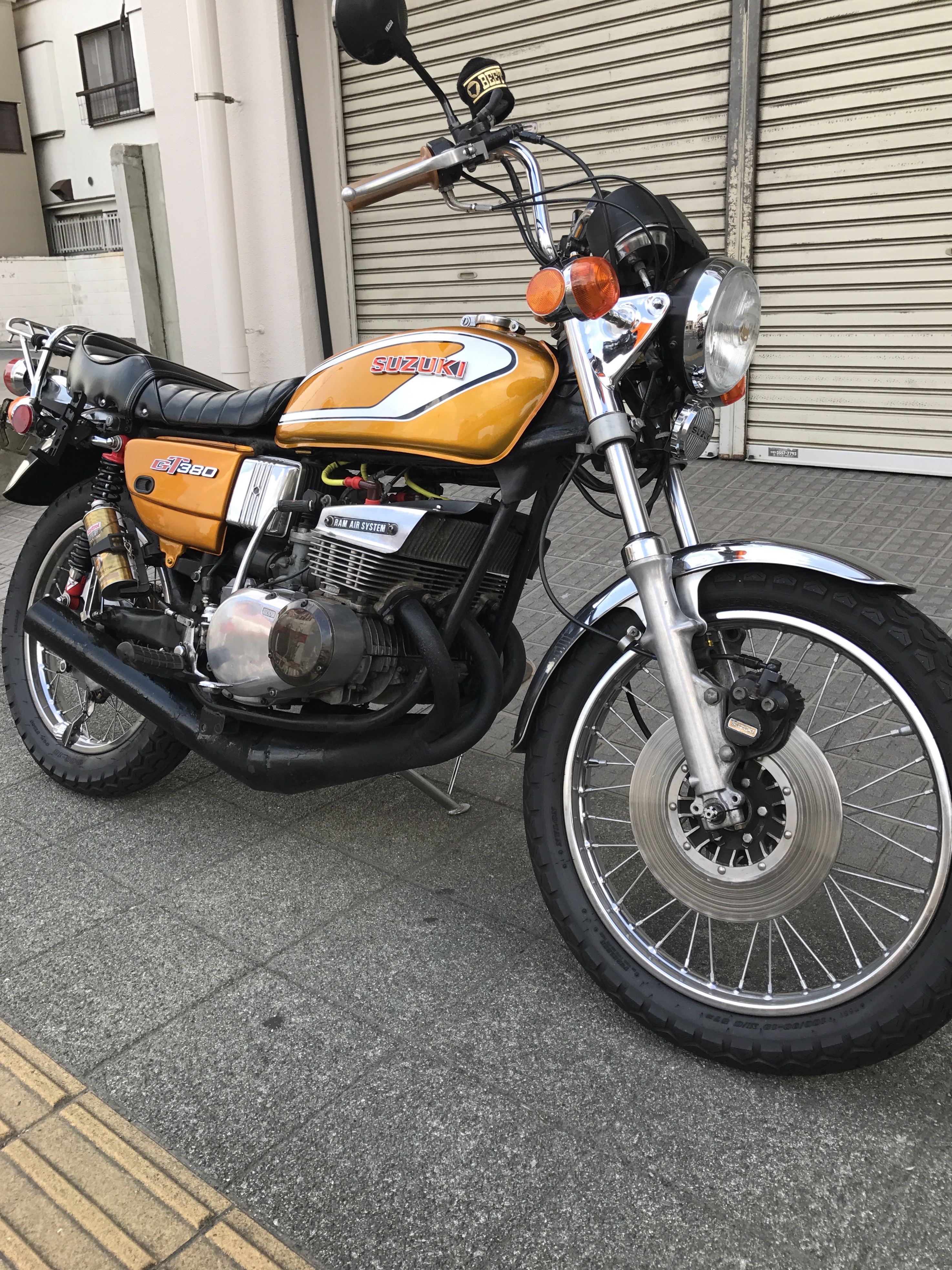 スズキGT380】ステーター修理 ｜ 足立区のバイク修理なら | T's