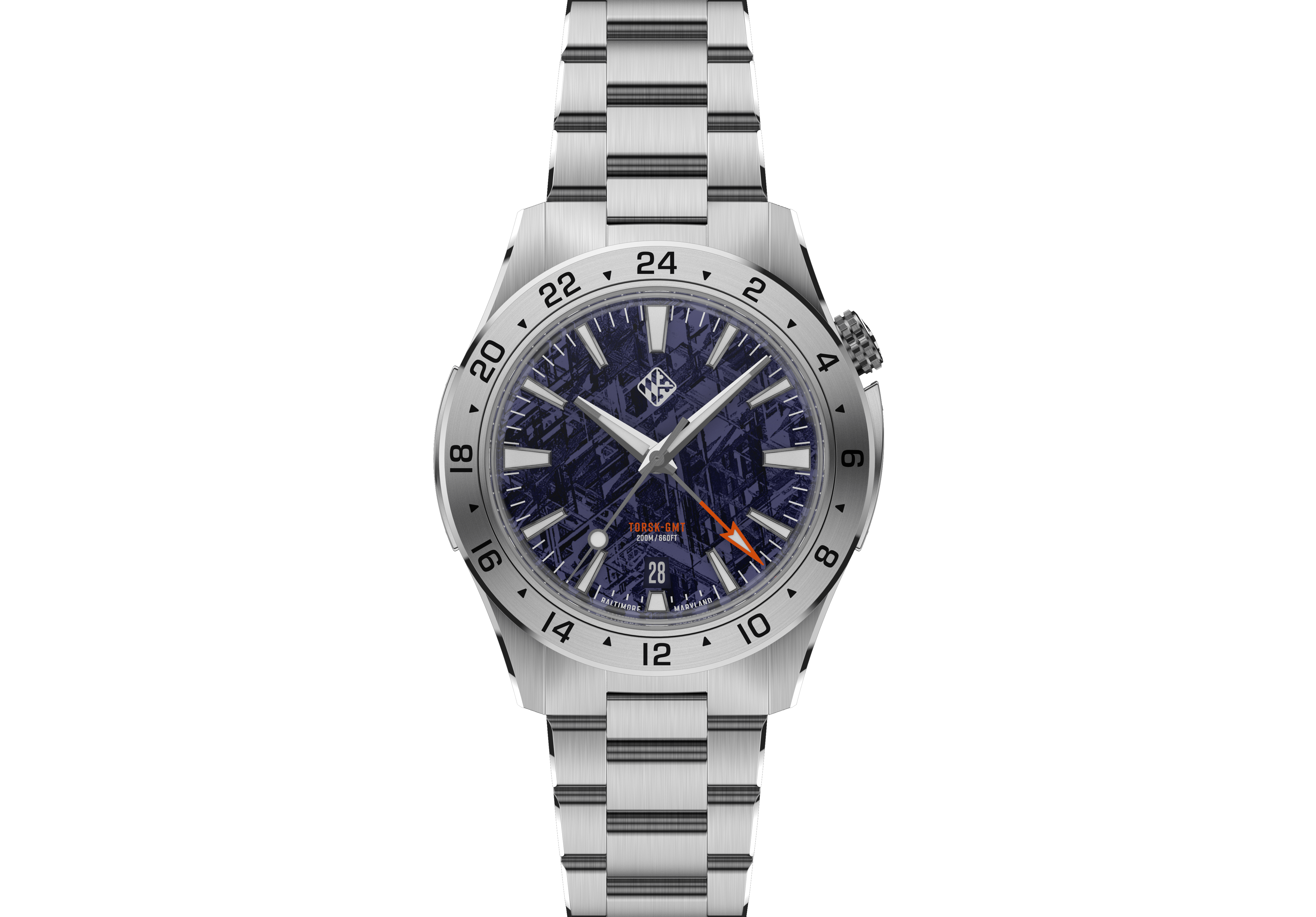 Steel Torsk GMT 39 - Purple Meteorite (Preorder) – Tsao Baltimore
